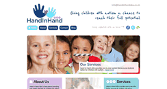 Desktop Screenshot of handinhandaba.co.uk